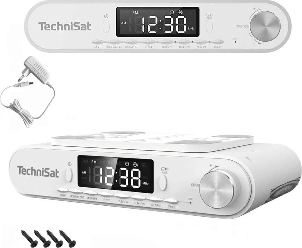 Radio TechniSat 76-4978-10 Virtuvėje pakabinamas radijas spalva balta