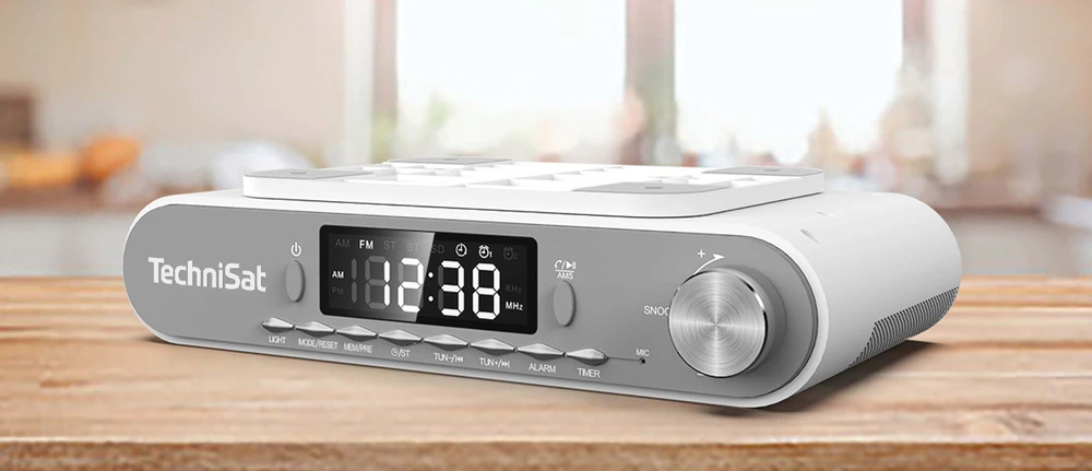 Radio TechniSat 76-4978-10 Virtuvėje pakabinamas radijas spalva balta