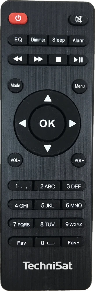 Radio TechniSat TECHNISAT 76-5020-02 CLASSIC 300 IR V2 juoda