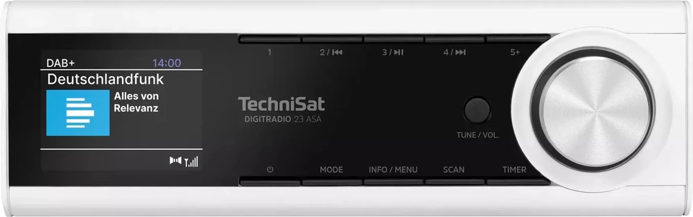 TechniSat virtuvinis DAB+/FM radijas su Bluetooth ir ASA funkcija DIGITRADIO 23 ASA 0001/3985