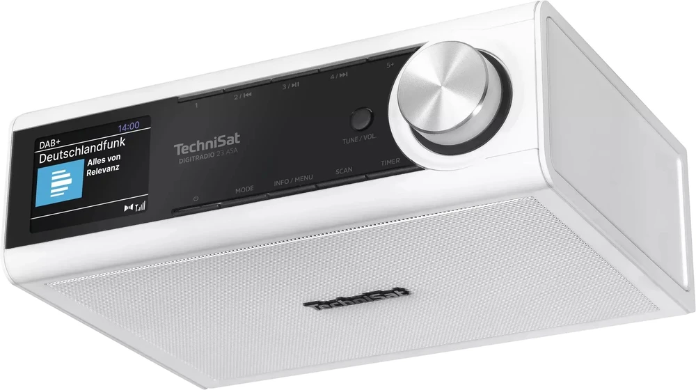 TechniSat virtuvinis DAB+/FM radijas su Bluetooth ir ASA funkcija DIGITRADIO 23 ASA 0001/3985