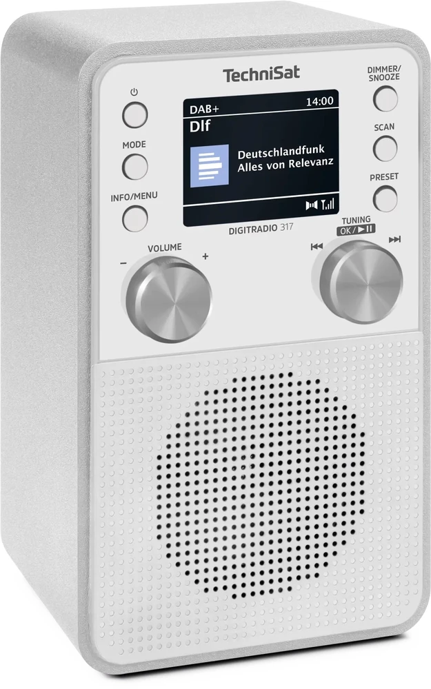 Radio TechniSat Technisat DigitRadio 317 balta