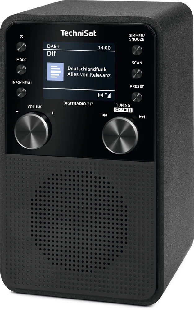 Radio TechniSat Technisat DigitRadio 317 juoda