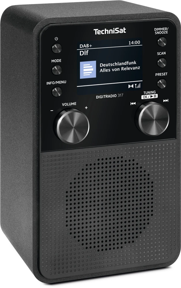 Radio TechniSat Technisat DigitRadio 317 juoda