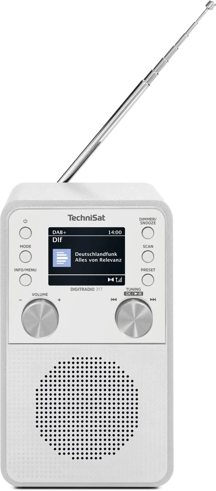 Radio TechniSat Technisat DigitRadio 317 balta