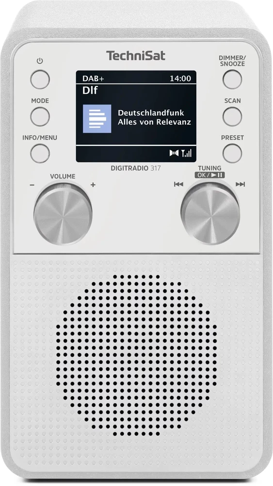 Radio TechniSat Technisat DigitRadio 317 balta