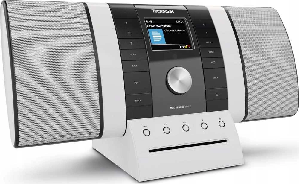 Muzikinis centras Technisat Multyradio 4.0 SE juodas/wei