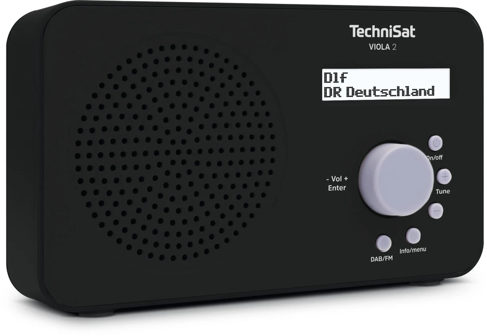 Radio TechniSat Technisat VIOLA 2 juoda