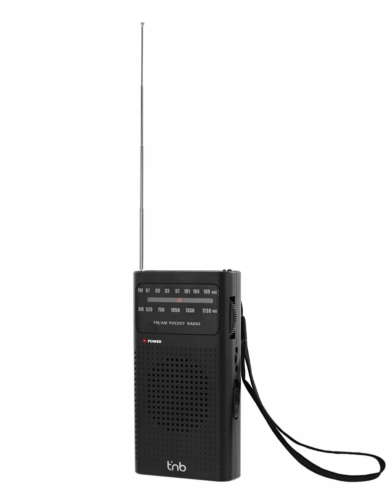 Radijas TnB Mini Nešiojamas FM / AM Turistinis Kišeninis Radijas su Baterijomis + 3,5 mm Jack / Fmpket1