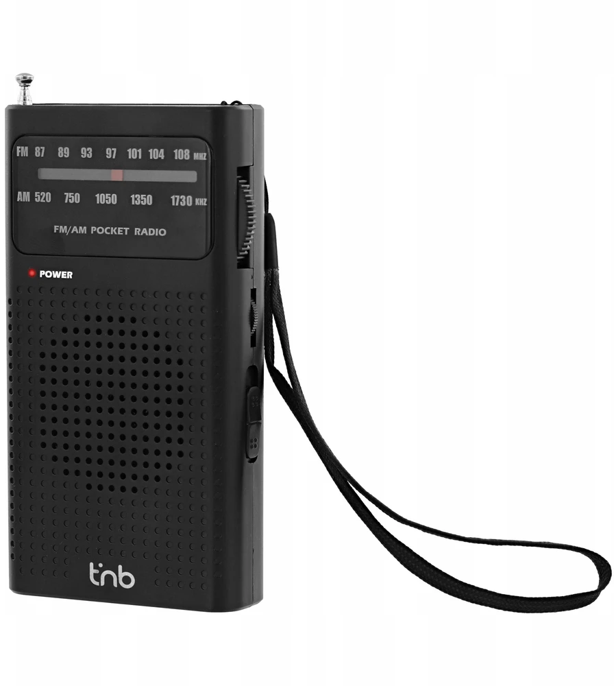 Radijas TnB Mini Nešiojamas FM / AM Turistinis Kišeninis Radijas su Baterijomis + 3,5 mm Jack / Fmpket1