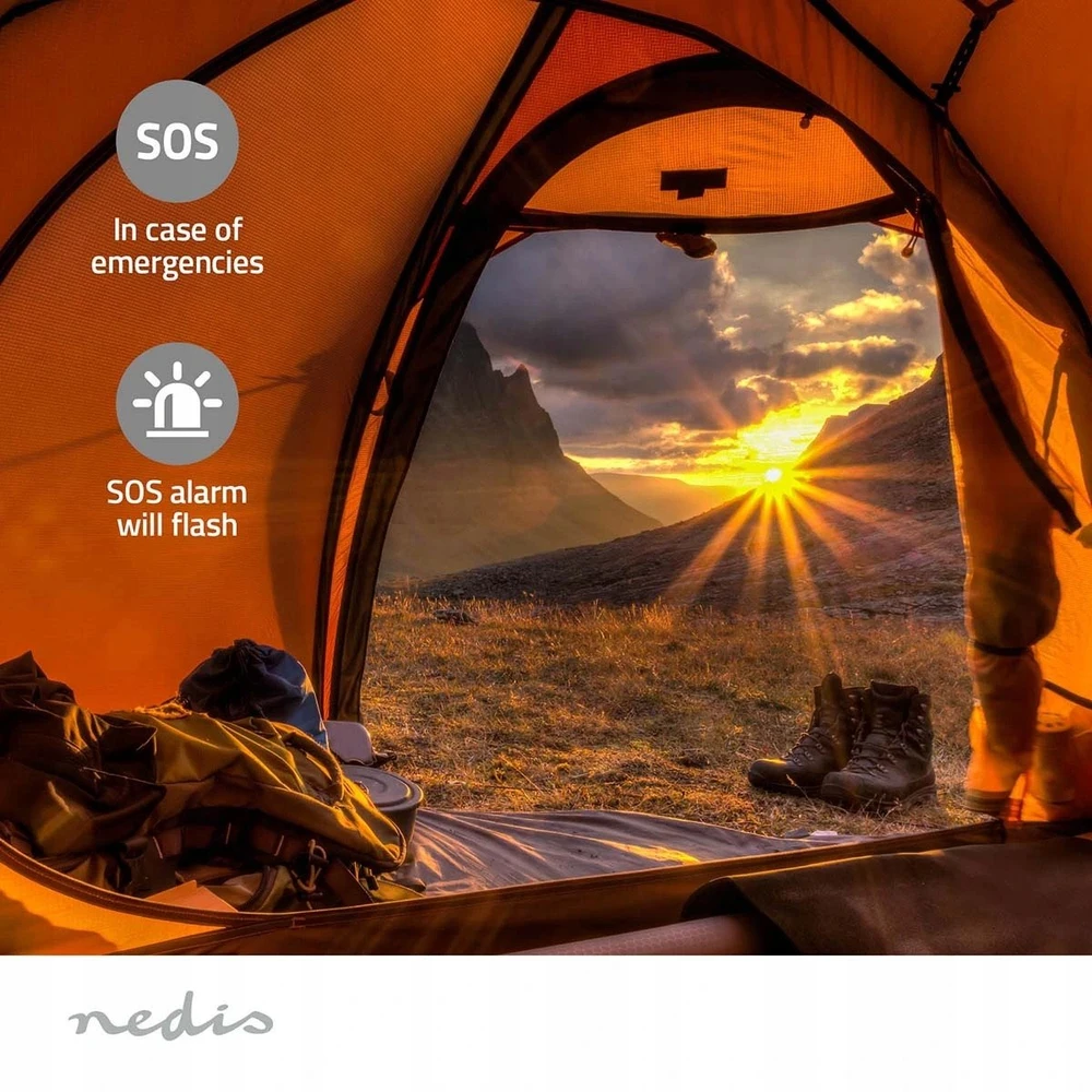 Radio Nedis RDDBCR2000GN DAB+ Juodas/Žalias