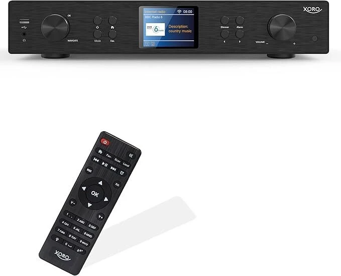 Radijas Xoro Multi Micro kompaktiškas radijas ir interneto radijas DAB+ ir UKW