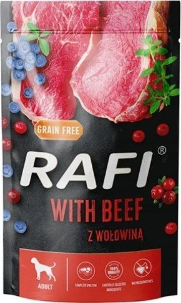 Drėgnas Šunų Maistas - Dolina Noteci Rafi su Jautiena 500g
