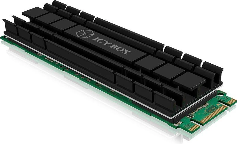 ICYBOX M.2 SSD radiatorius su briaunotu paviršiumi