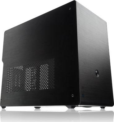 Raijintek Ophion M Evo TGS Micro-ATX kompiuterio korpusas, Tempered Glass - juodos spalvos