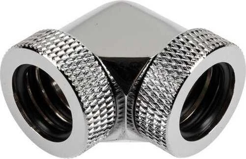 Raijintek Pelias D160906, 16mm, 90 degree Adapteris – 6-pack, sidabrinis