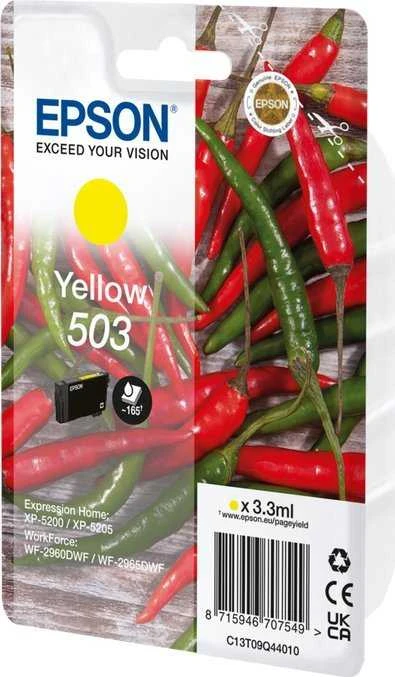 Rašalo Kasetė - Epson 503 C13T09Q44010 Geltona 470 Puslapių