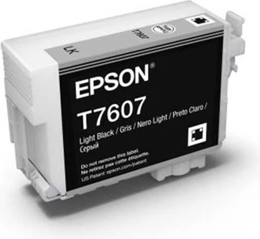 Epson T7607 | Ink Cartridge | Light Juodas