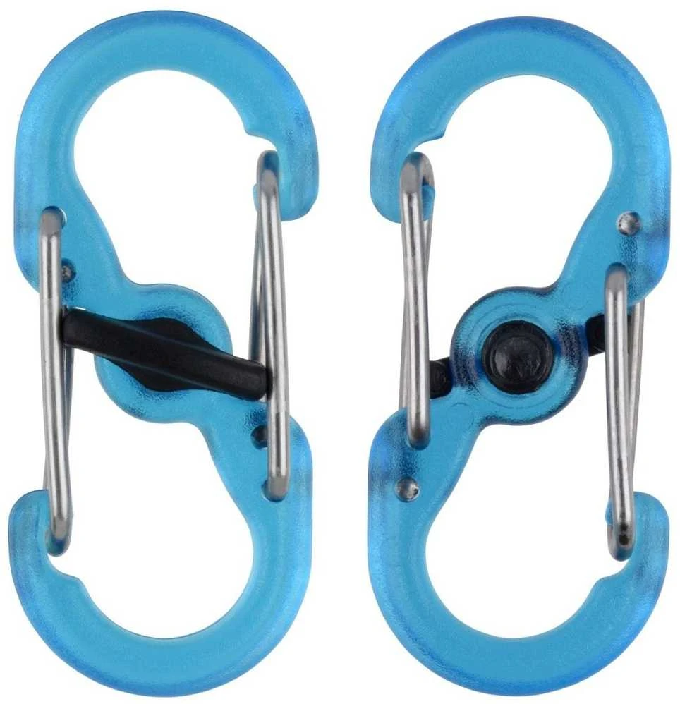 Raktų juosta Nite Ize KeyRack nerūdijantis plienas + 6x mikro karabino plastik( KLKP -01-R3)