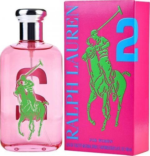 Ralph Lauren Big Pony 2 Rožinė moterims skirtas tualetinis vanduo, 100 ml