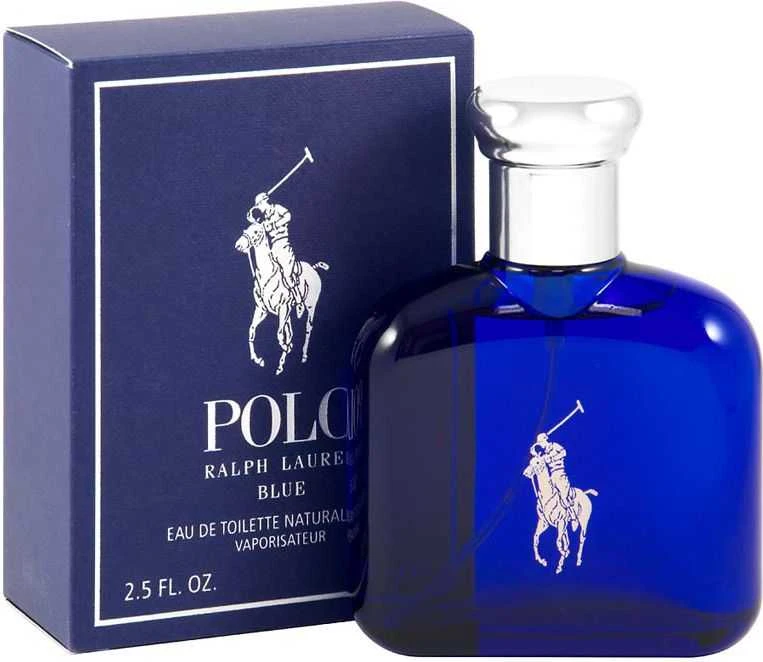 Ralph Lauren Polo Mėlyna EDT tualetinis vanduo vyrams, 75 ml