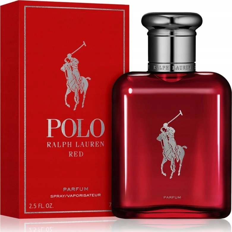 Ralph Lauren Polo Raudona Parfum, 75 ml