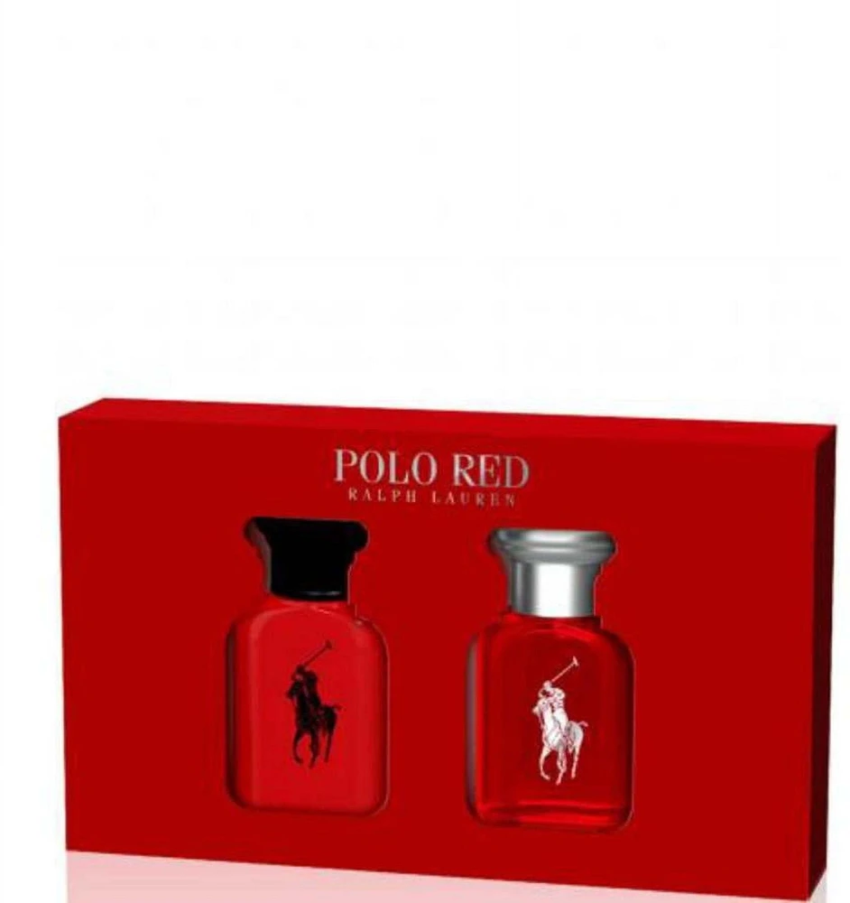 Set Ralph Lauren: Polo Raudona Eau De Parfum For Men, 40 ml + Polo Raudona Eau De Toilette For Men, 40 ml