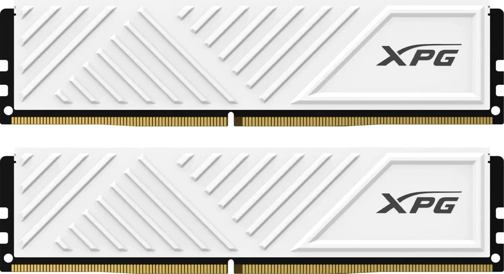 ADATA XPG Gammix D35, DDR4-3200 RAM, CL16, XMP 2.0 – 32 GB Dual Kit, baltas