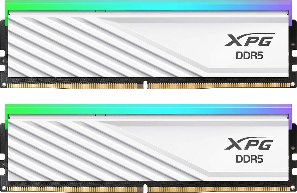 ADATA 32GB XPG Lancer Blade RGB DDR5-6400 RAM, CL38, AMD EXPO, Intel XMP – 32 GB Dual Kit, juodas