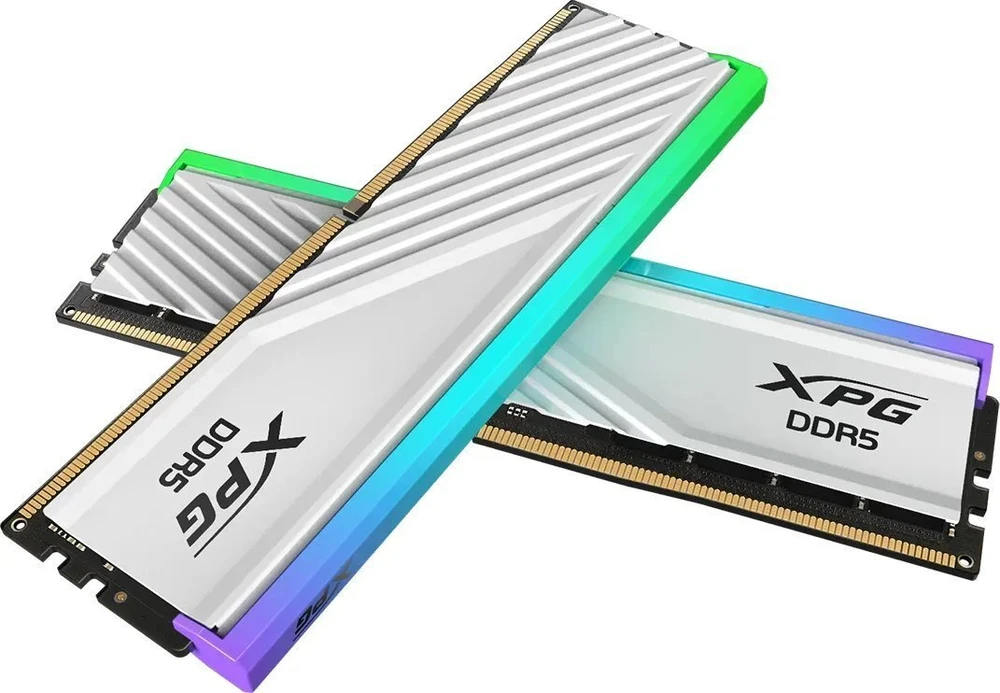 ADATA 32GB XPG Lancer Blade RGB DDR5-6400 RAM, CL38, AMD EXPO, Intel XMP – 32 GB Dual Kit, juodas