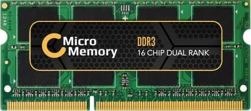 MicroMemory nešiojamojo kompiuterio RAM atmintis, 16 lustų