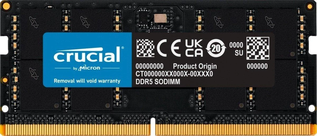 Operatyvioji atmintis Crucial 32 GB DDR5 5600 MHz SODIMM | CT32G56C46S5