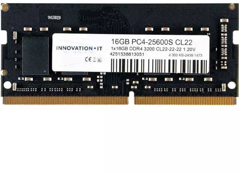 RAM 3200 16GB SO Innovation IT CL22-22-22 1,2V 8-Chip