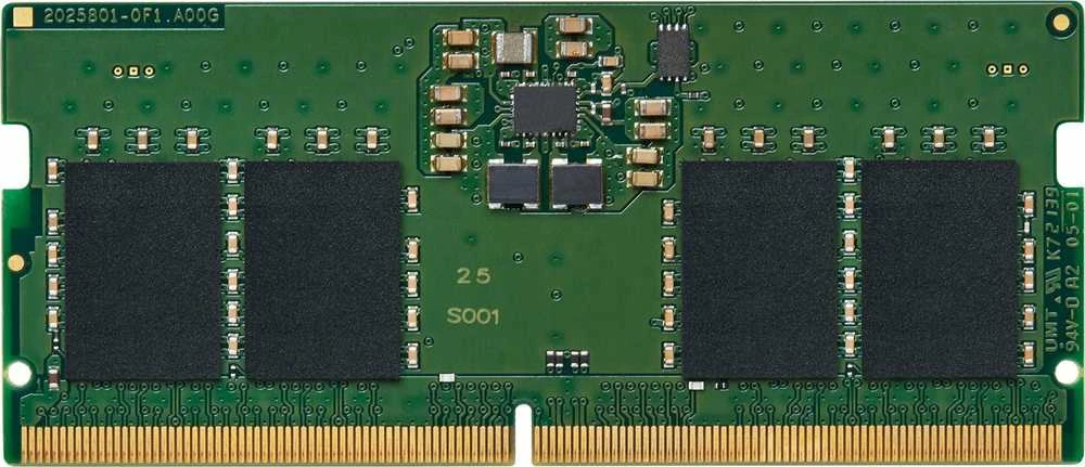 RAM Kingston | KCP556SS6-8 | 8 GB | SODIMM | 5600 MHz | Nešiojamasis kompiuteris | Registracijos Nr. | ECC Nr.