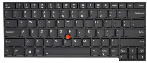 Lenovo Atsarginės dalys nešiojamiesiems kompiuteriams Klaviatūra
