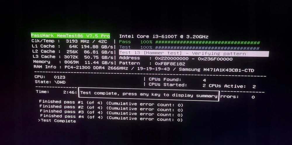 RAM Atmintis do laptopa Lenovo MEMORY 8GB DDR4 2666 SoDIMM Sa