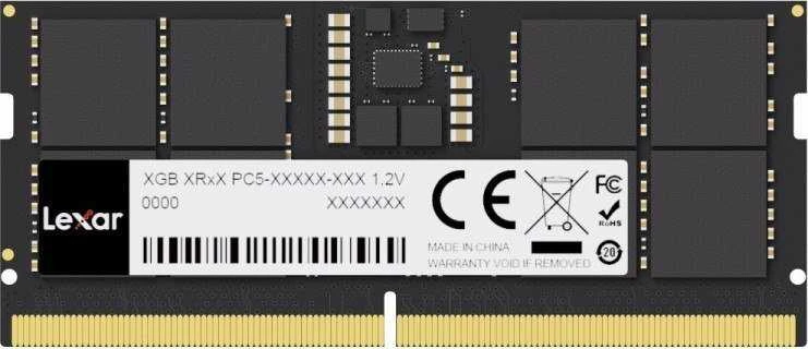 Lexar DDR5 16GB SO-DIMM atminties modulis