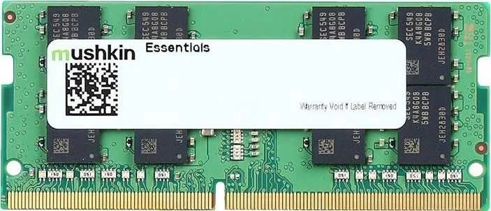 Mushkin SODIMM DDR4 atminties modulis iš viršaus