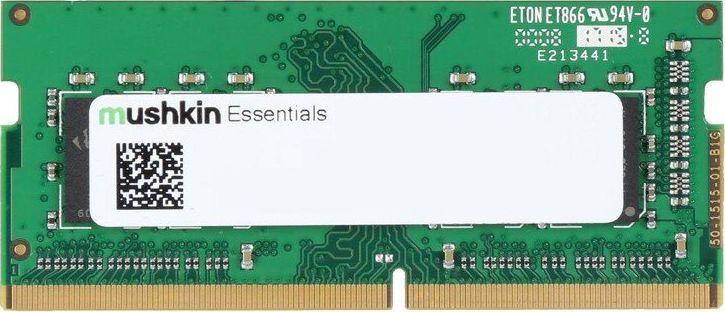 RAM DDR4 16GB PC 3200 Mushkin Essentials CL22 1.2V vidinė mažmeninė prekyba