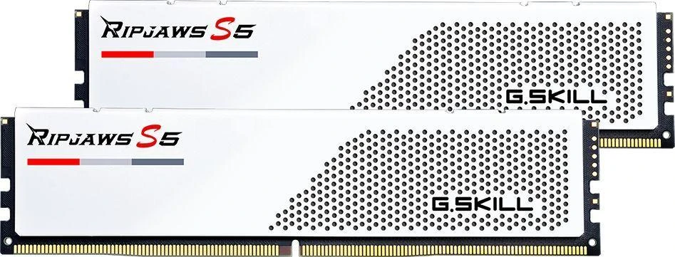 RAM G.SKILL Ripjaws S5 DDR5 32GB 2x16GB 5600MHz CL36 1.2V XMP 3.0 baltas
