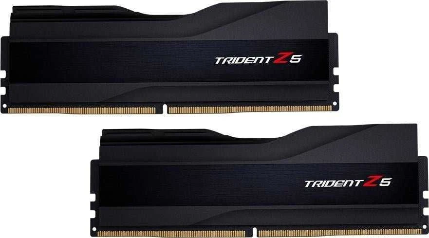 RAM G.Skill Trident Z F5-6000J3238G32GX2-TZ5K atminties modulis 64 GB 2 x 32 GB DDR5 288 kontaktų DIMM ECC korekcija