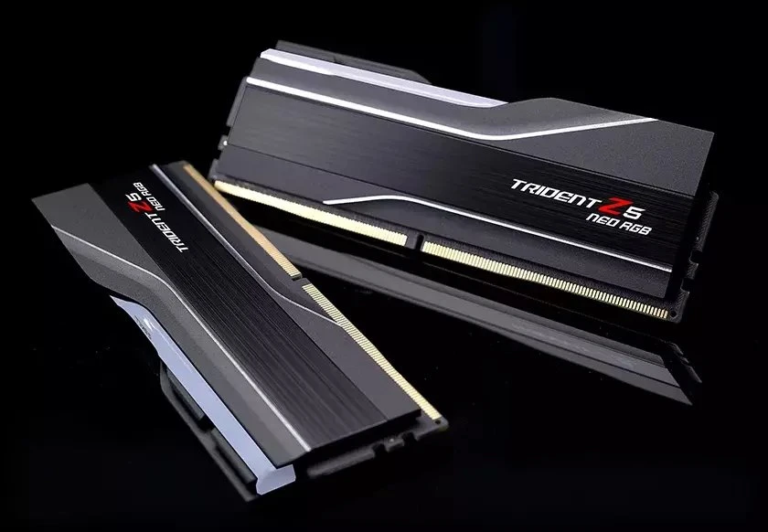 G.Skill Trident Z5 Neo RGB F5-6000J3244G64GX4-TZ5NR atminties modulis 256 GB 4 x 64 GB DDR5 6000 MT/s