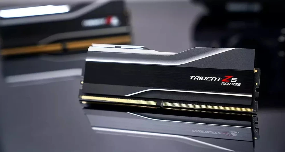 G.Skill Trident Z5 Neo RGB F5-6000J3244G64GX4-TZ5NR atminties modulis 256 GB 4 x 64 GB DDR5 6000 MT/s