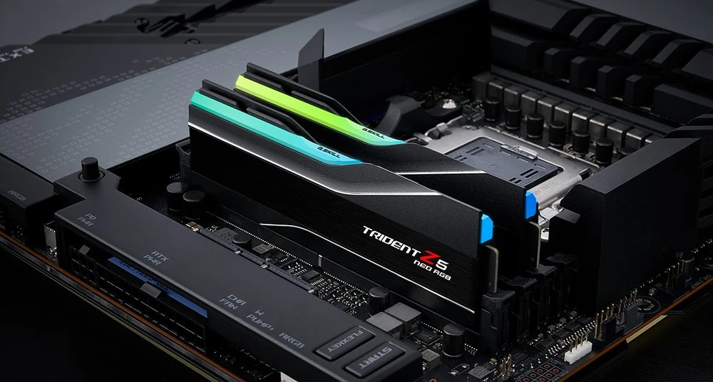 G.Skill Trident Z5 Neo RGB F5-6000J3244G64GX4-TZ5NR atminties modulis 256 GB 4 x 64 GB DDR5 6000 MT/s