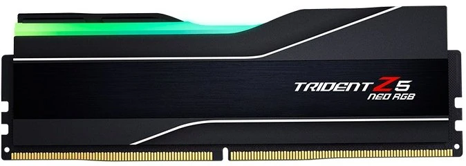 RAM Atmintis G.Skill Trident Z5 Neo RGB, DDR5, 24 GB, 6000MHz, CL40 (F5-6000J4048F24GX1-TZ5NR)