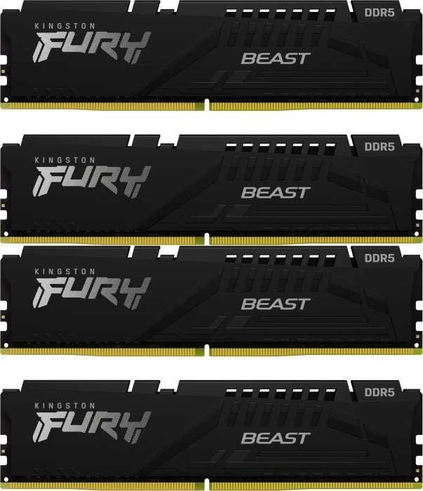 Keturių DDR5 operatyviosios atminties modulių rinkinys
