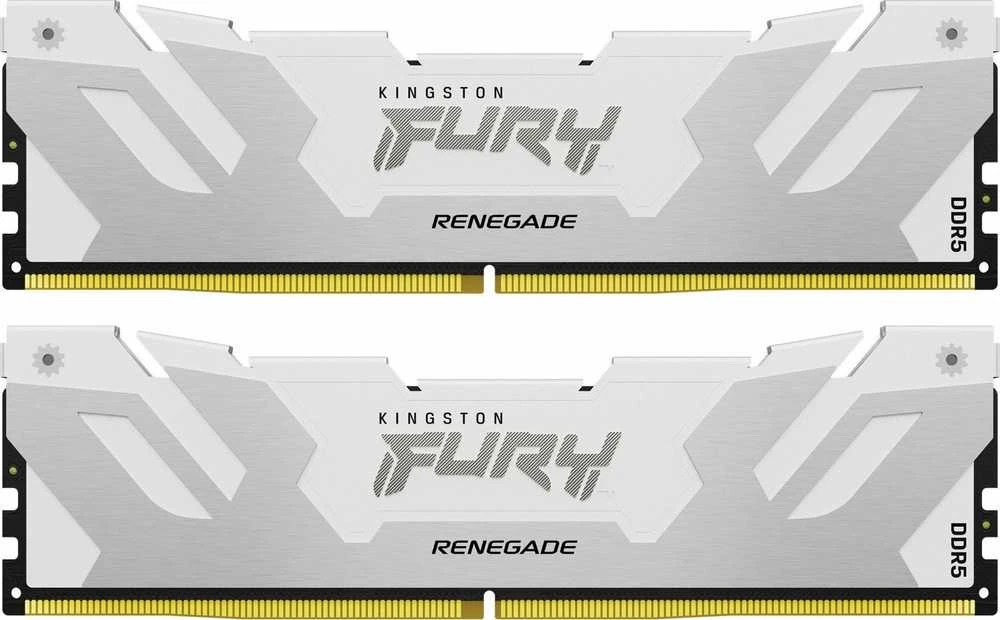 Kingston FURY Renegade DDR5 RAM atminties modulis, baltas