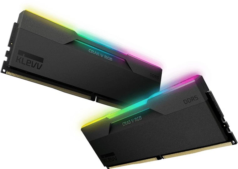 RAM Atmintis Klevv Cras V RGB, DDR5, 64 GB, 6000MHz, CL30 (KD5BGUA80-60A300G)