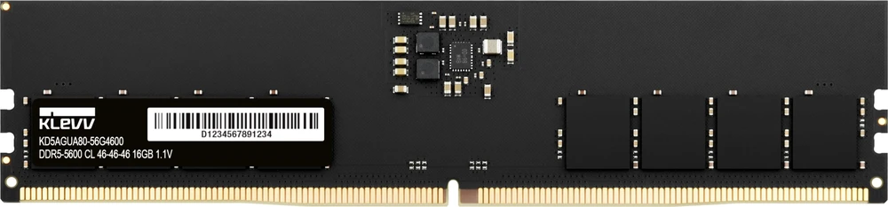 RAM Klevv U-DIMM, 16 GB, 1 x 16 GB, DDR5, 288 kontaktų DIMM