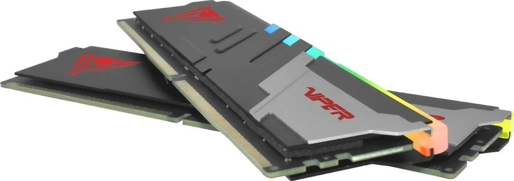 RAM Atmintis Patriot Viper Venom RGB, DDR5, 64 GB, 6000MHz, CL36 (PVVR564G600C36K)
